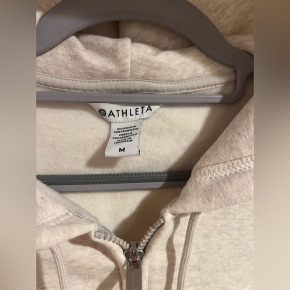 Athleta Forever Fleece Crop Full Zip - Picture 5 of 7